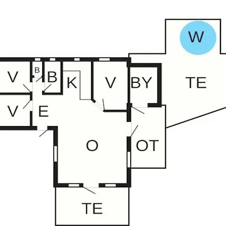 Holiday home 7 Person In Hurup Thy-by Traum *